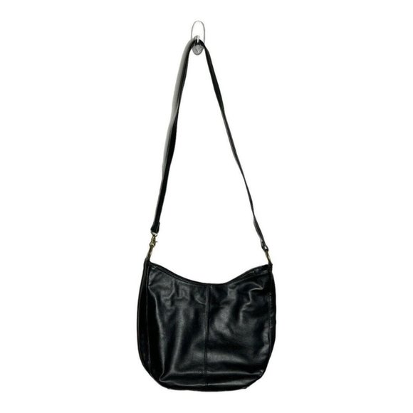 Frye and Co. Black Vegan Leather Shoulder Bag 13X10 - Picture 6 of 11